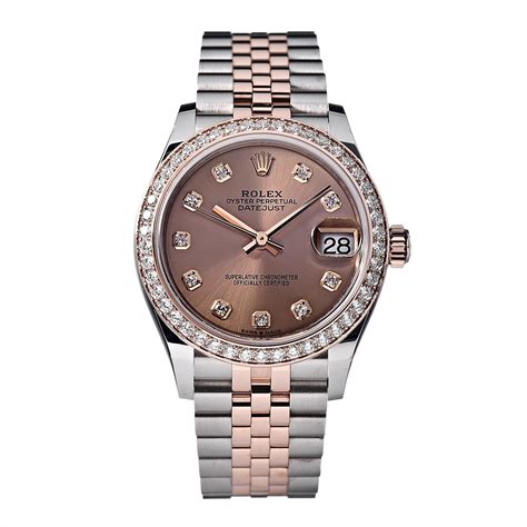 rolex oyster perpetual datejust ladies diamond 31mm|Oyster Perpetual Datejust diamond bezel.